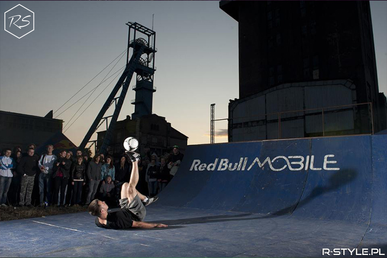 Red Bull Tour Bus